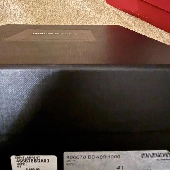 Saint Laurent Black wedges - Picture 4 of 4